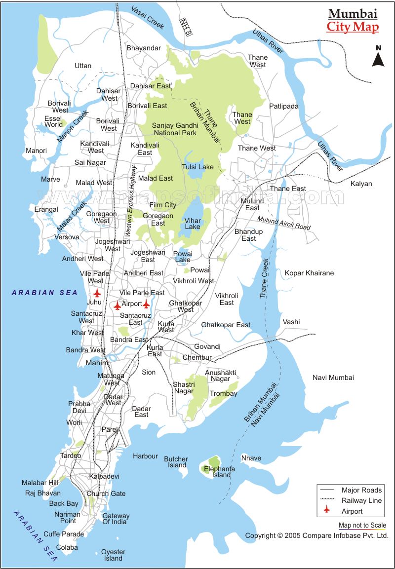 mumbai region carte
